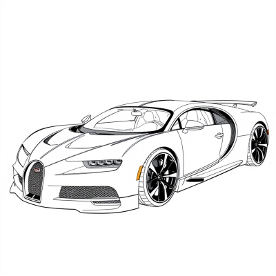 Bugatti Vision Gran Turismo Sports Car