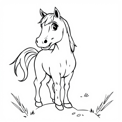 Cartoon Horse
