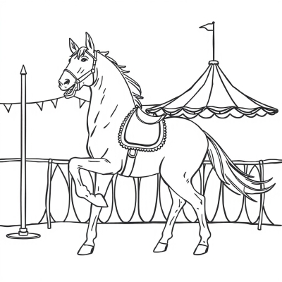 Circus Horse