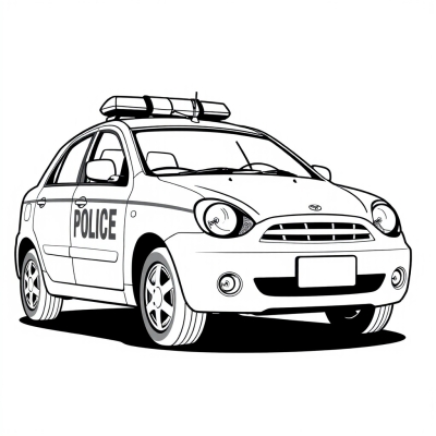 Cool Police Car