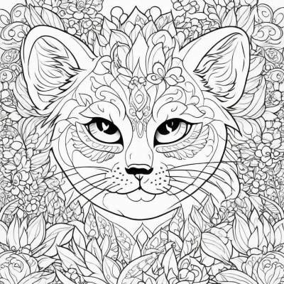 Cute Stress Relief Cat