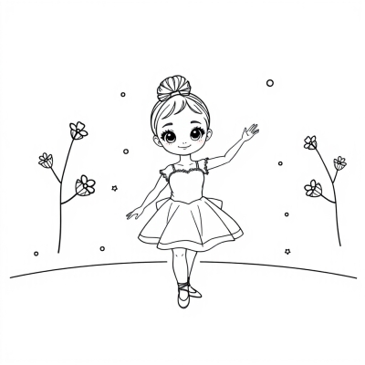 Cute Ballerina