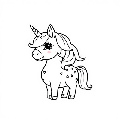 Cute Donut Unicorn