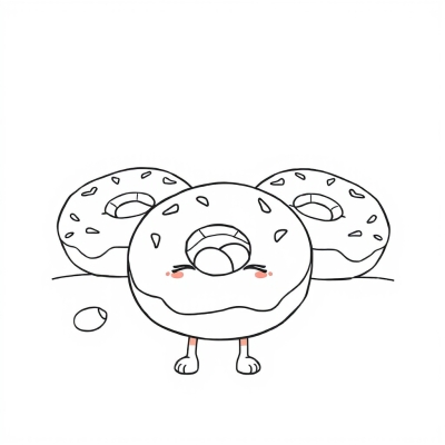 Cute Easter Donuts