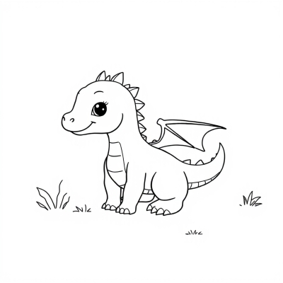 Cute Little Dragon