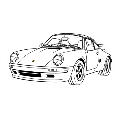 Cute Racing Car