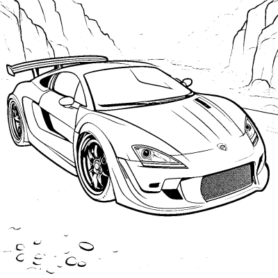 Cute Sports Car
