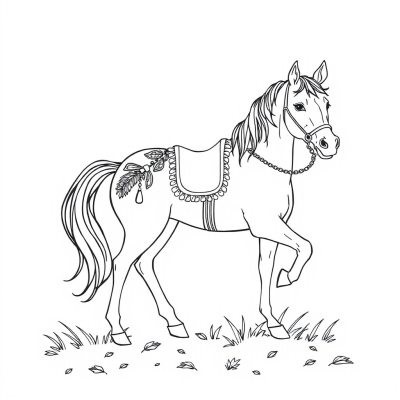Decorated Horse