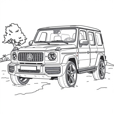 Electric G-Wagon Concept Car