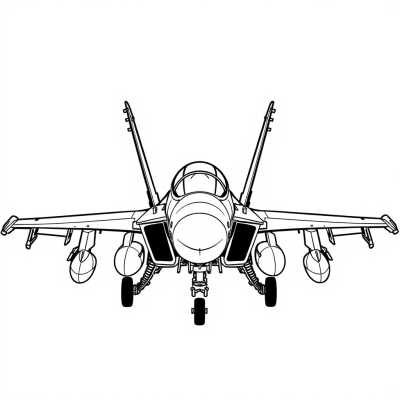 F/A-18 Fighter Jet