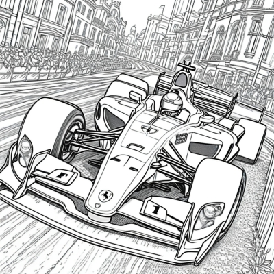 Ferrari Racing Car
