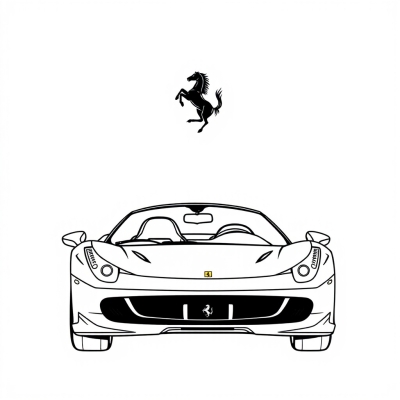 Ferrari Racing Car