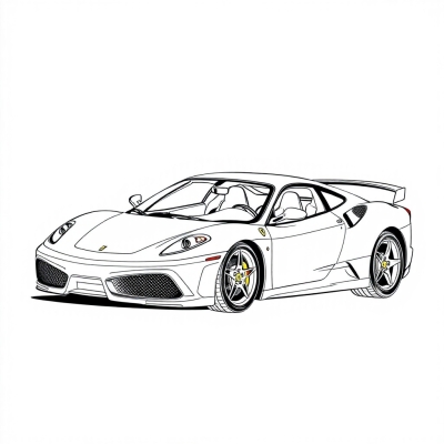 Ferrari Racing Car