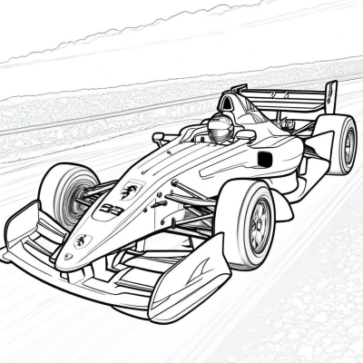 Ferrari SF-23 Racing Car