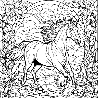 Fly Like the Wind Horse