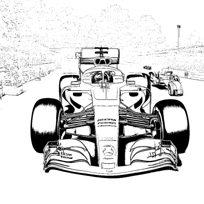 Formula 1 Racing Car