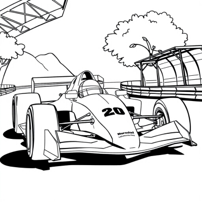 Formula 1 Racing Car
