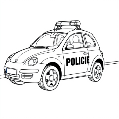French Police Car