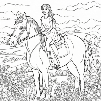 Girl on a Horse