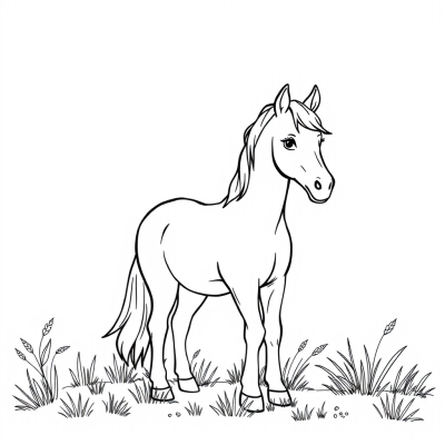 Horse and Pony