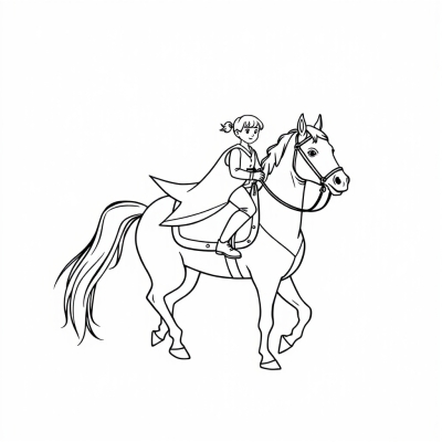 Rider in Costume