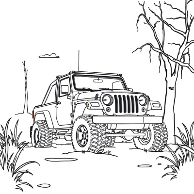 TerraFlex Jeep in the Swamp