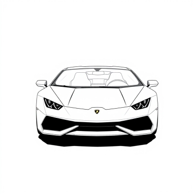Lamborghini Huracan with Spoiler