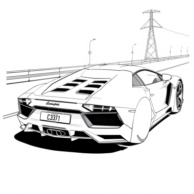 Racing Lamborghini