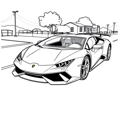 Sports Car Lamborghini