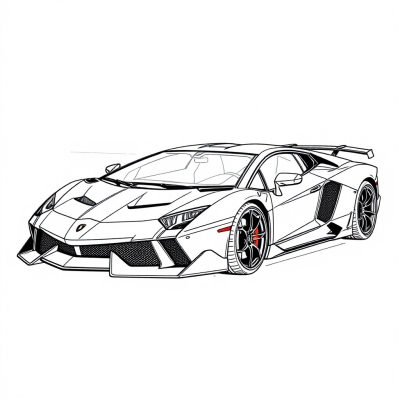 Supercar Lamborghini Veneno