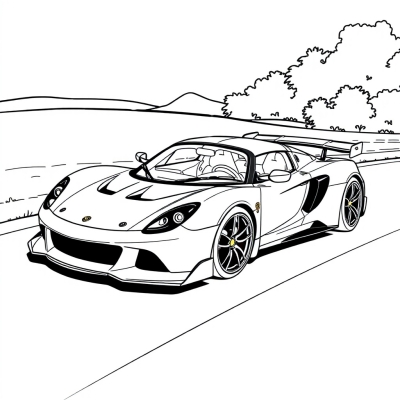 Lotus Racing Car