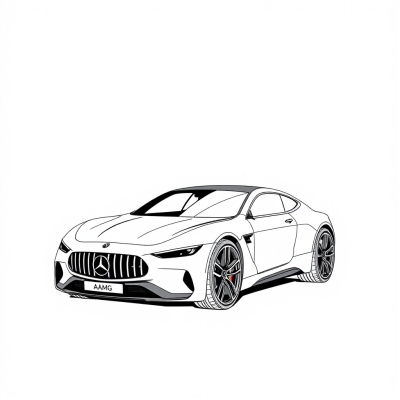 Mercedes AMG Vision Concept Car
