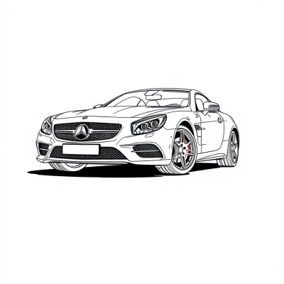 Mercedes Benz Sports Coupe