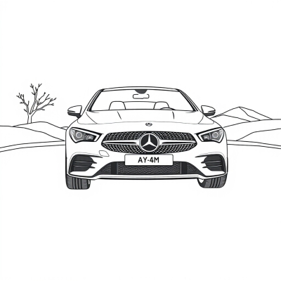 Mercedes CLA45 AMG 2020