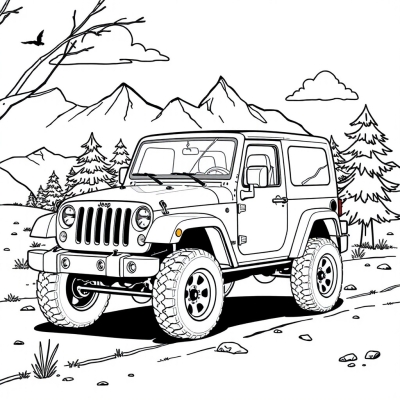 Jeep Off-Road Vehicle