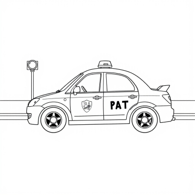 Police Car Pat