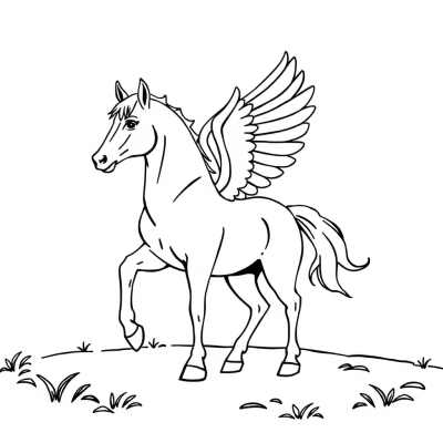 Pegasus Horse
