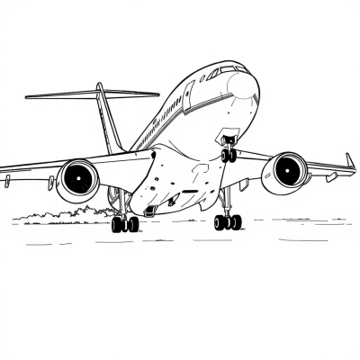 IL-76 Airplane