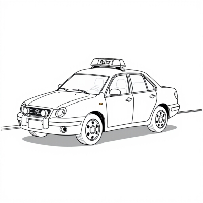 Police Car for Kids