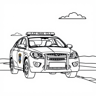 Police Car for Kids