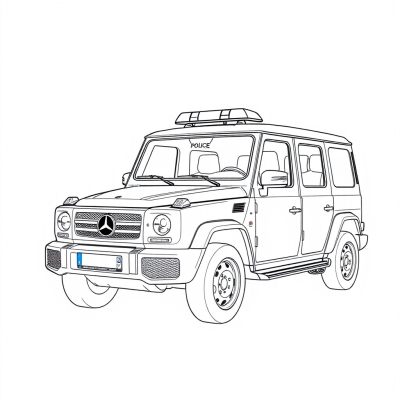 Police Car G-Wagen