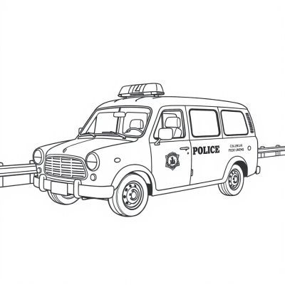 Police Van for Kids