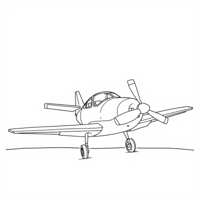 Propeller Airplane