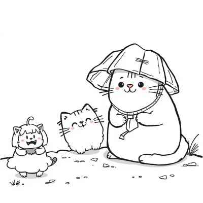 Pusheen and Stormy