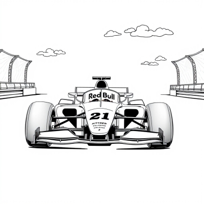 Red Bull RB16B Racing Car