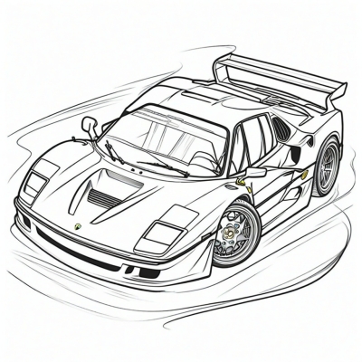 Retro Ferrari F40
