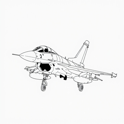 Russian Fighter Jet Su-25 Grach