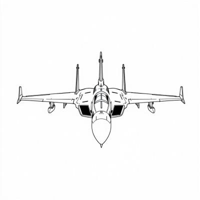 Russian Fighter Jet MiG-35