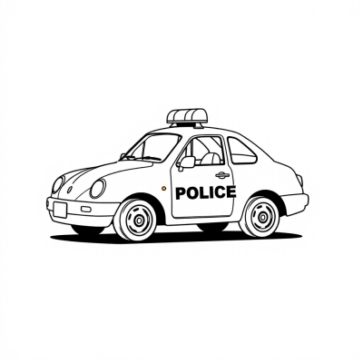 Simple Police Car