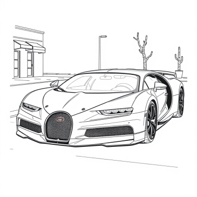 Simple Bugatti Chiron
